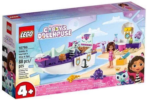 Lego Конструктор Gabby's Dollhouse "Корабль и спа Габби и МерКэта"