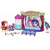 My Little Pony Equestria Girls. Игровой набор мини-кукол "Кинотеатр"					