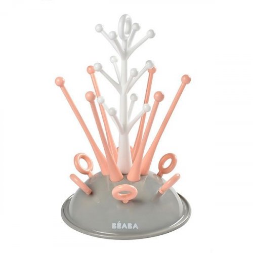 Beaba Сушка для бутылок Tree draining rack/ цвет Nude