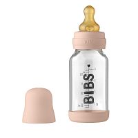 BIBS Бутылочка для кормления Baby Bottle Complete Set - Blush 110 ml