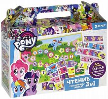 My Little Pony.  Набор обучающий. 3в1. Чтение. 03629					