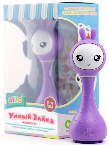 Alilo Игрушка "Умный зайка R1" / цвет фиолетовый