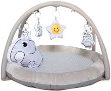 Everflo Развивающий коврик Animals World / цвет grey (серый)					