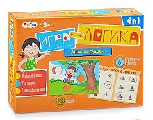 Ranok Настольная игра-логика Мои игрушки 4 в 1					