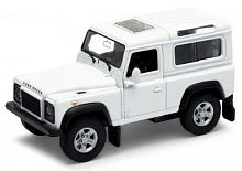 Welly Машинка Land Rover Defender с инерционным механизмом					