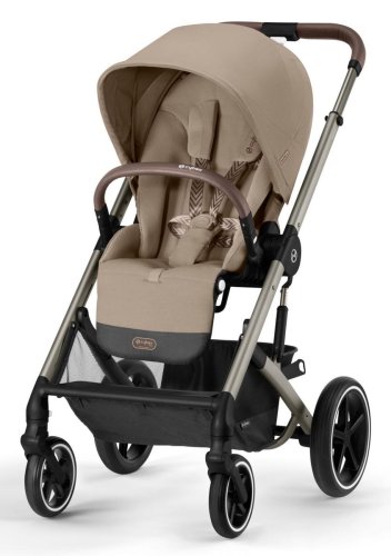 Cybex Прогулочная коляска Balios S Lux TPE / цвет Almond Beige (бежевый)