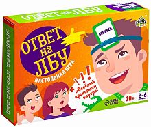 Лас Играс Настольная игра на угадывание слов «Ответ на лбу»